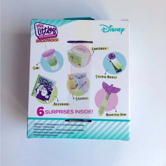 Real Littles x Disney Backpacks: Toy Story - Buzz Lightyear - BRAND NEW!! - Picture 3 of 5
